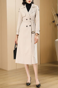 Autumn and winter wool coat C4208