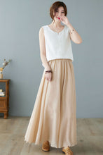 Load image into Gallery viewer, Women&#39;s Flowy Circle Maxi Skirt C2373
