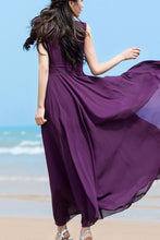 Load image into Gallery viewer, New irregular large hem chiffon dress HY0027
