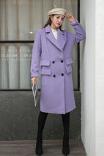 Load image into Gallery viewer, Relaxed Fit Wool Trench Coat  C2572
