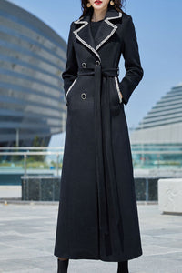 Women's Autumn and winter wool coat C4251