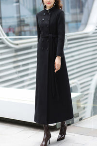 Women's Autumn and winter wool coat C4254