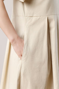 Summer Linen Dress for women C3283