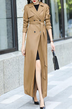 Load image into Gallery viewer, Coffee women spring and autumn trench coat C4194
