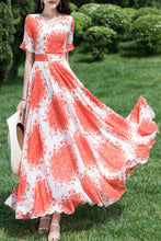 Load image into Gallery viewer, Chiffon Summer New Long dress C4036
