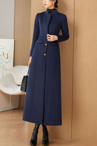 Women's Autumn and winter wool coat C4246