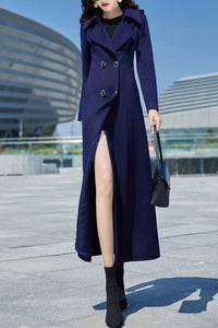 Women's Autumn and winter wool coat C4239