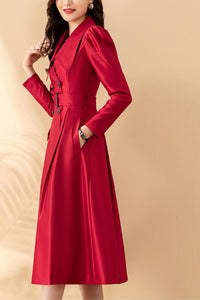 Women's Autumn winter trench Coat C4163