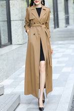 Load image into Gallery viewer, Coffee women spring and autumn trench coat C4194
