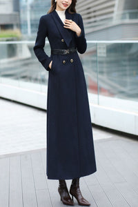 Women's Autumn and winter wool coat C4242