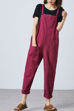 Load image into Gallery viewer, Women Casual Linen Jumpsuits Overalls Pants C1692
