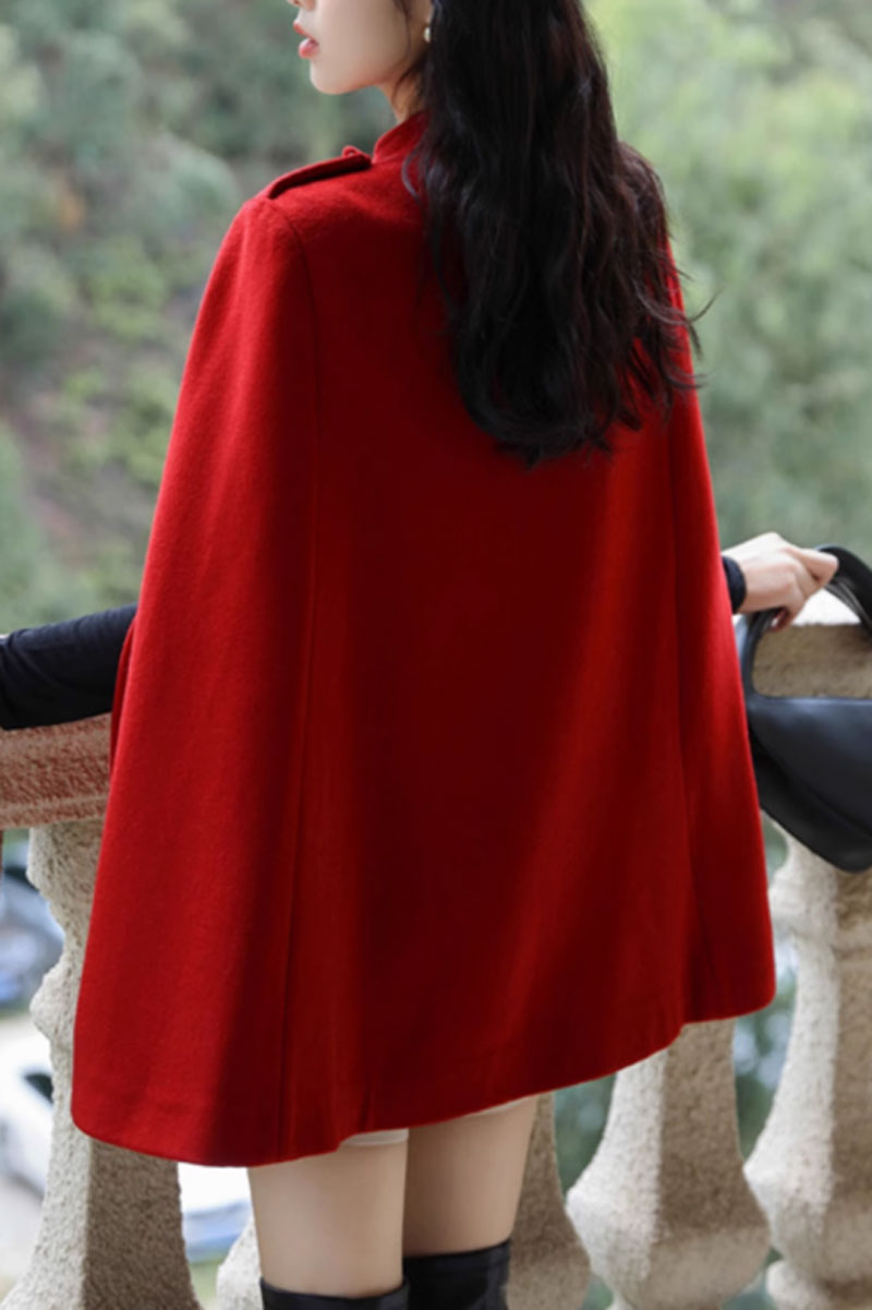 vintage winter wool cape for women C3654