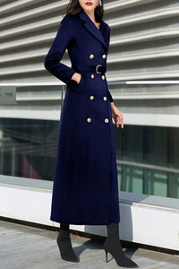 Women's Autumn and winter wool coat C4236