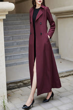 Load image into Gallery viewer, women spring and autumn trench coat C4200
