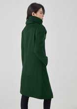 Load image into Gallery viewer, Winter Wool Asymmetrical Coat C4559
