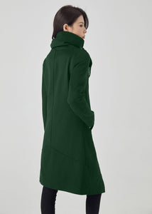 Winter Wool Asymmetrical Coat C4559