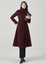 Load image into Gallery viewer, Wool Coat Women, Long Wool Coat C3564
