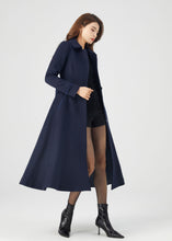 Load image into Gallery viewer, Wool Coat, Long Wool Coat, Winter Wool Coat C3676
