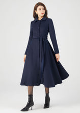 Load image into Gallery viewer, Wool Coat, Long Wool Coat, Winter Wool Coat C3676
