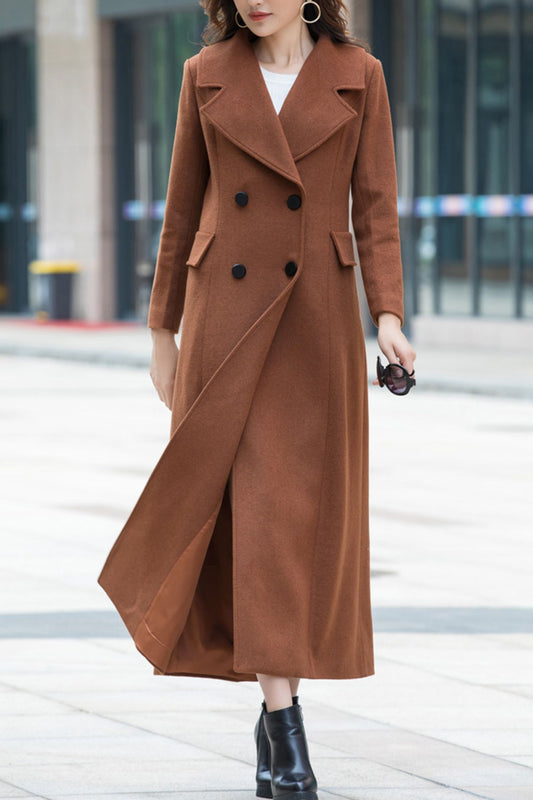 women autumn and winter wool coat C4167