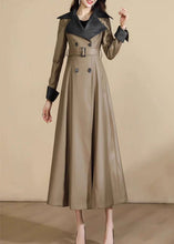 Load image into Gallery viewer, Trech Coat Women, Double Breasted Coat C3605
