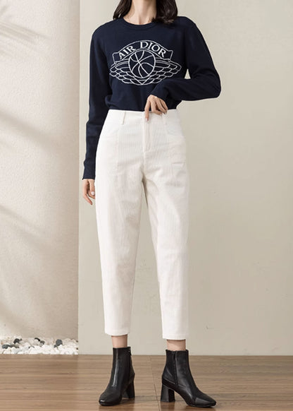 Women's Corduroy Pants, Autumn Pants, Womens Oversized Trousers C3510