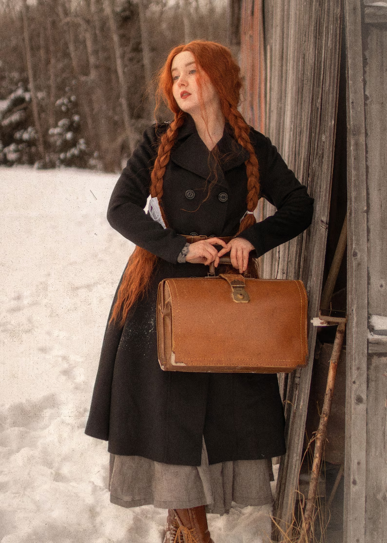 Double Breasted Maxi Wool Coat C1019