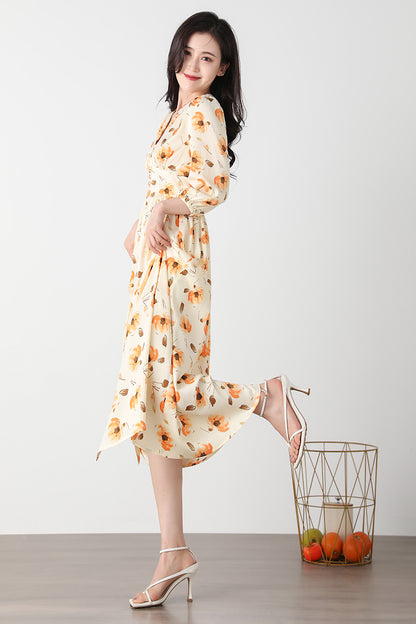 Women's Summer Midi Dress C3248