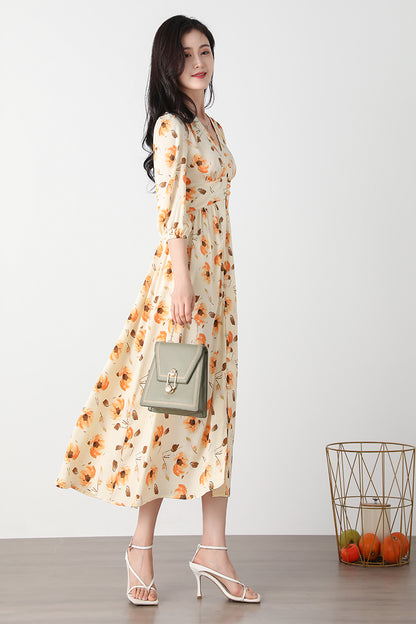 Women's Summer Midi Dress C3248