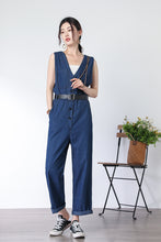 Load image into Gallery viewer, Sleeveless Summer Jumpsuit C3325
