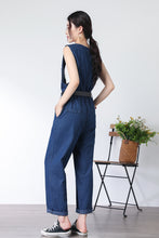 Load image into Gallery viewer, Sleeveless Summer Jumpsuit C3325
