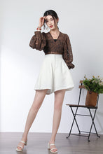 Load image into Gallery viewer, Long Sleeves Lace Blouse C3327
