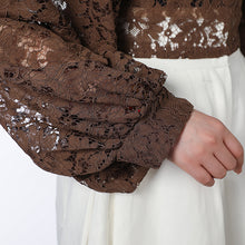 Load image into Gallery viewer, Long Sleeves Lace Blouse C3327
