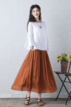 Load image into Gallery viewer, Women&#39;s Summer Elastic Waist Skirt C3461

