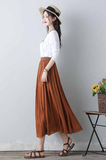 Women's Linen Long Sleeve Tops C3460