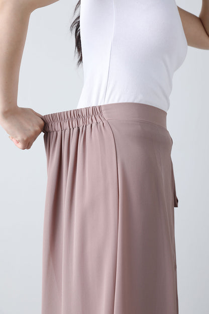 Women's midi high waist skirt pants C3456