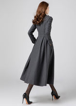 Load image into Gallery viewer, Wool Maxi Winter Wool Dress Women C3579
