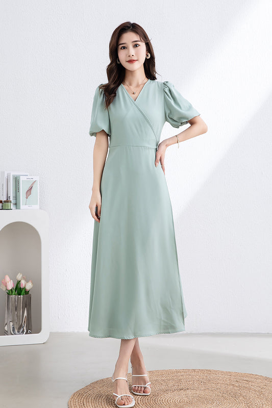 Women's Summer Midi Dress C3306