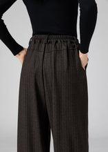 Load image into Gallery viewer, Wool Harem Pants, Long Wool Pants Women C3588
