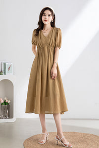 Summer A-Line Chiffon Dress C3308