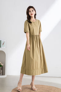 Summer Short Sleeve Dress C3309