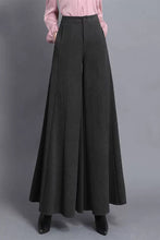 Load image into Gallery viewer, Copy of Long Wide Leg Wool Pants C3045，Size S #CK2300025
