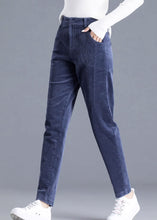 Load image into Gallery viewer, Long Womens Pants, Tapered Corduroy Pants C3515
