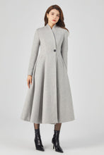 Load image into Gallery viewer, Retro Long Wool Coat, Long Wool Princess Coat C3678
