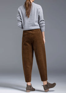 Winter Slacks pants, Retro Corduroy Pants C3517