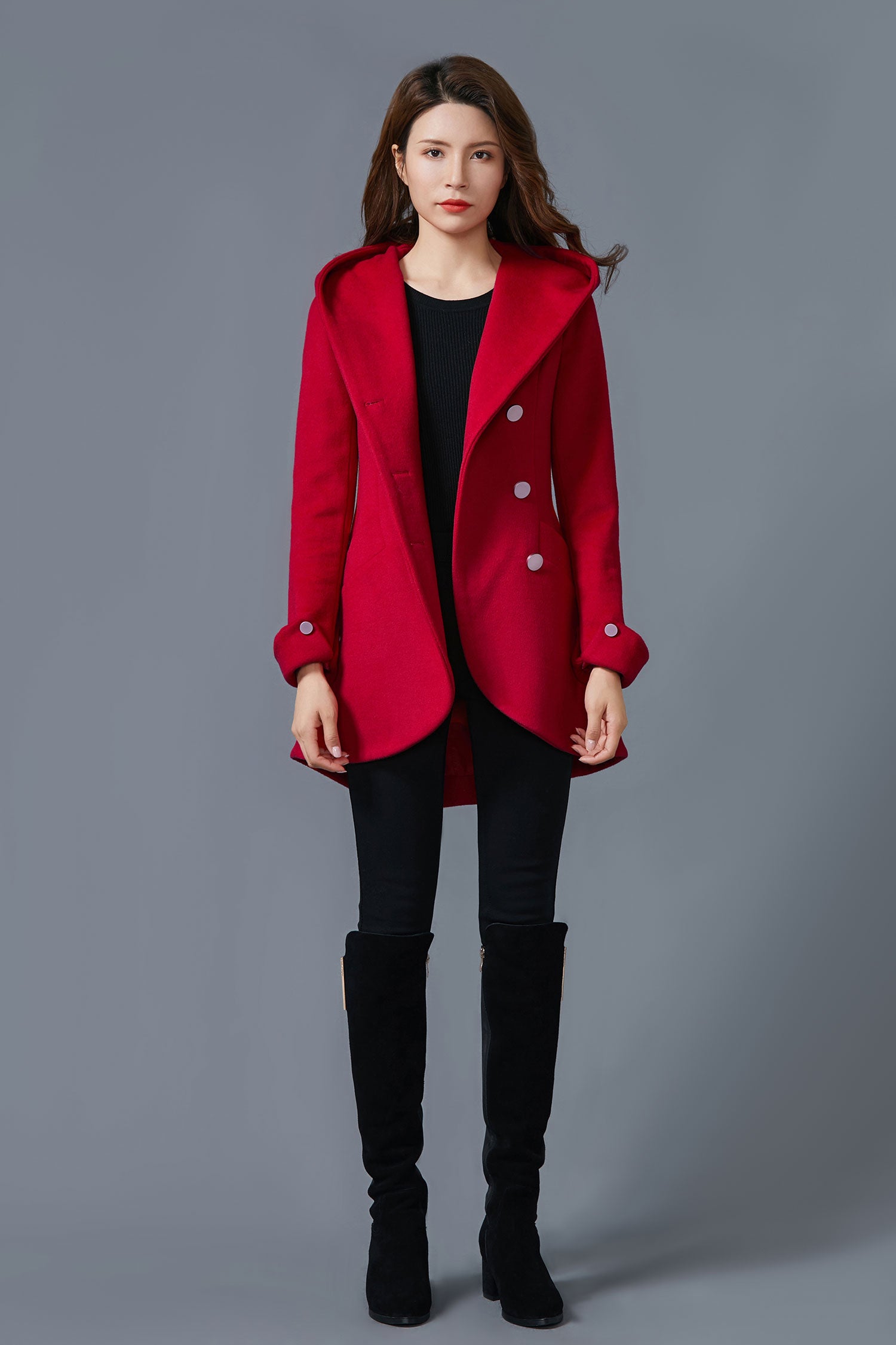 coat with pockets