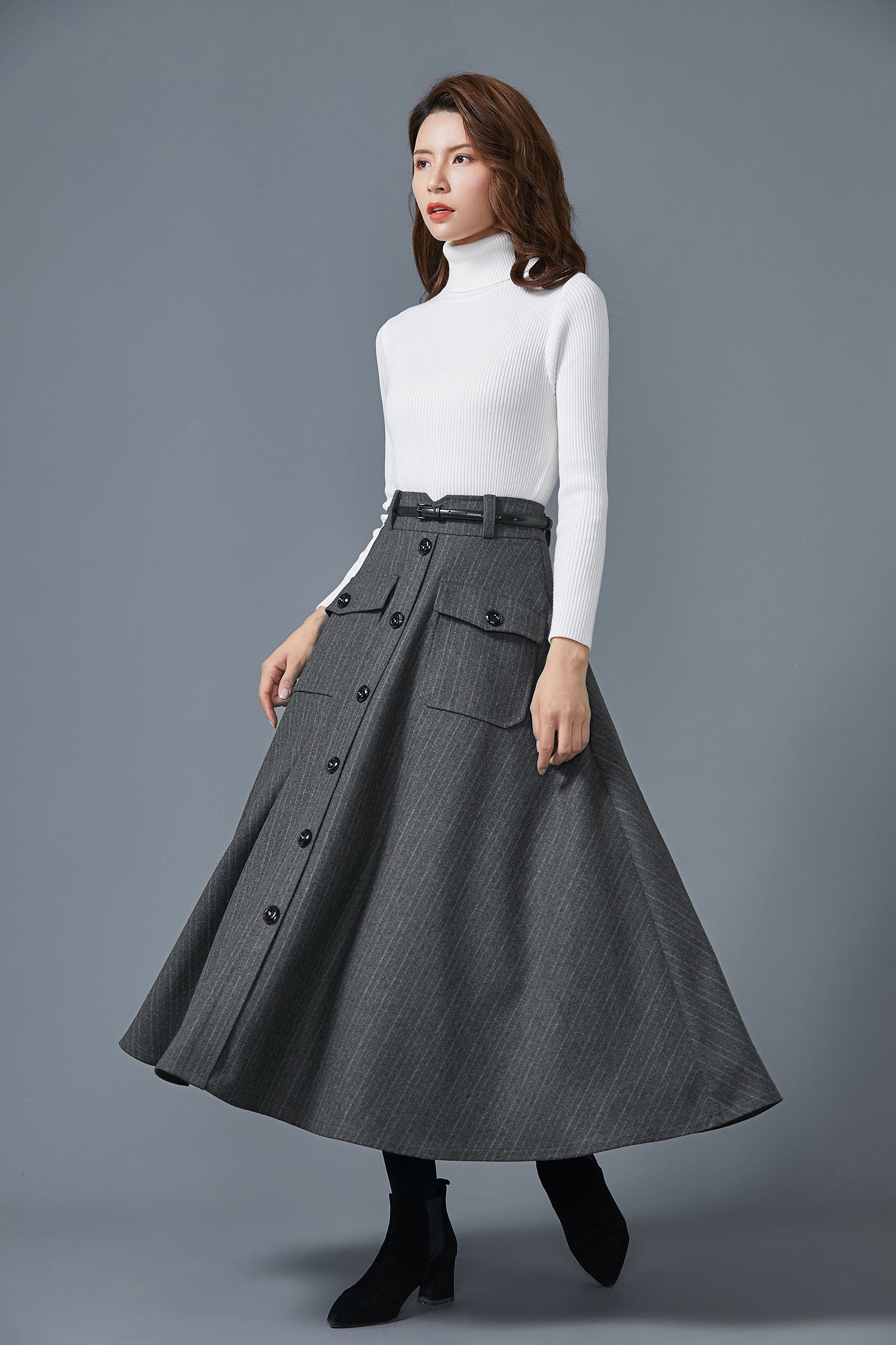 wool skirt