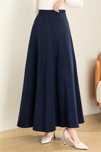 Load image into Gallery viewer, A-Line Maxi Wool Skirt C3074#
