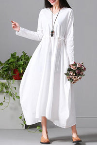 linen fashion dress