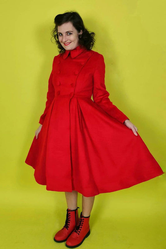 Double breasted Wool coat c2778